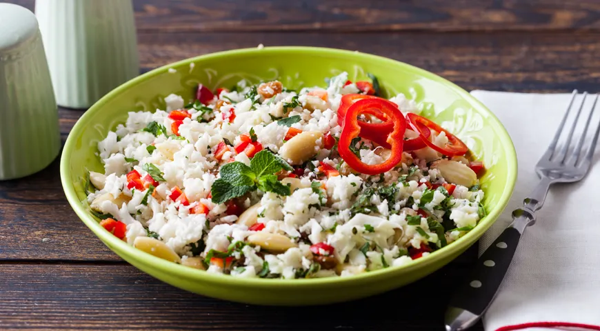 Blomkål tabbouleh